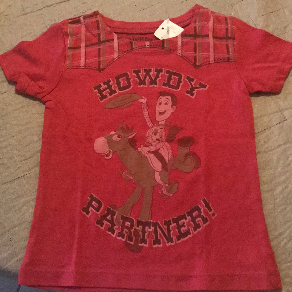 New Disney Couture Baby Toy Story Woody T-Shirt